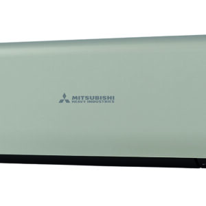 Вътрешно тяло на климатик Mitsubishi Heavy Industries в цвят Titanium. Обща снимка за инверторни модели SRK20ZS-WT, SRK25ZS-WT, SRK35ZS-WT и SRK50ZS-WT.